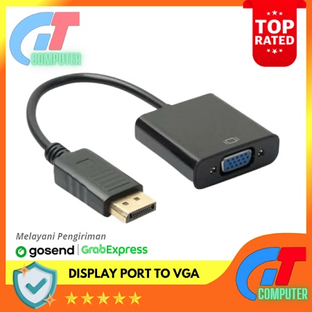 Displayport DP Male To VGA Female Adapter Display Port Cable Converter