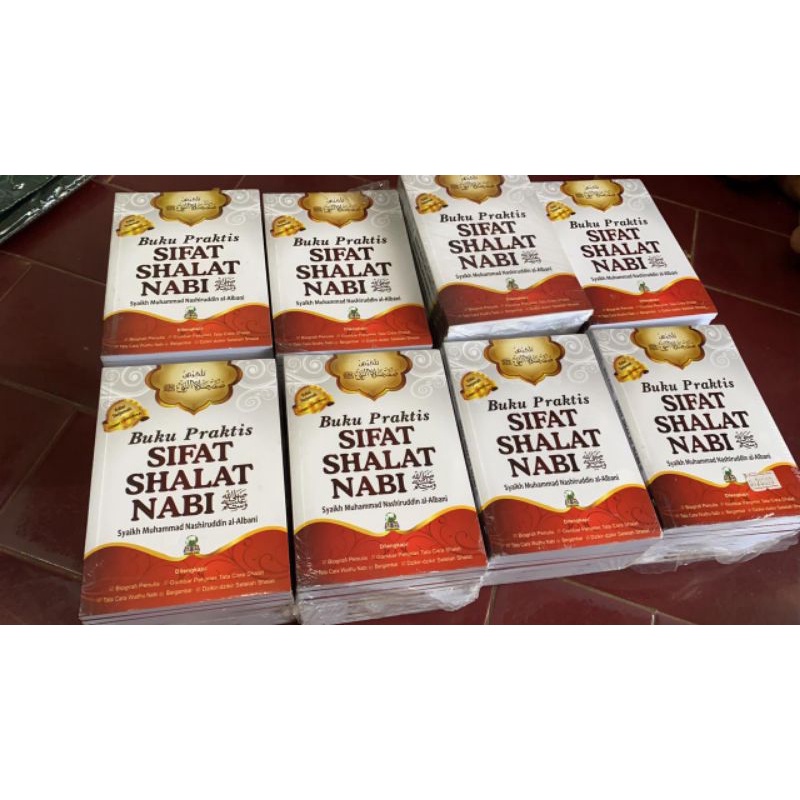 Buku Tuntunan sholat saku / sifat sholat nabi saku