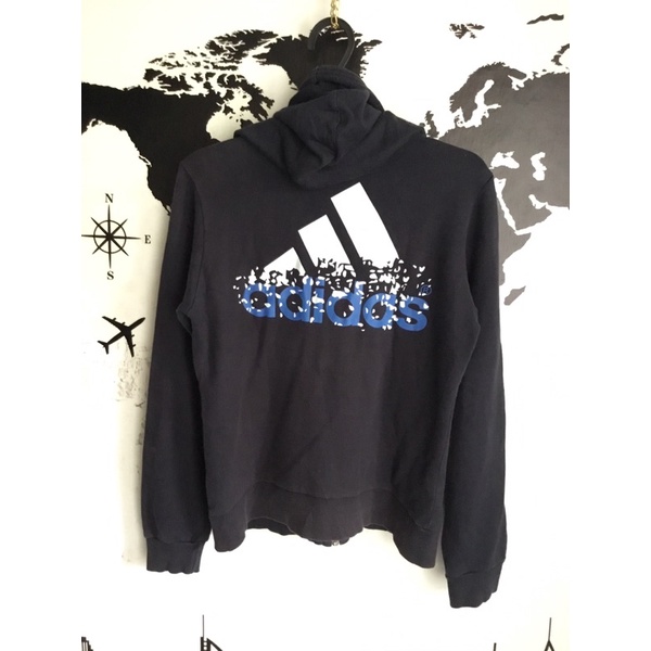 ADIDAS hoodie zipper second branded