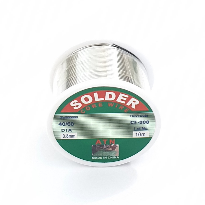 Timah Solder 0,8mm 10 Meter ATN