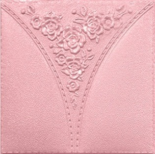 Stiker Dinding 3d Bahan Busa Tahan Air Warna Putih Emas Silver Biru Pink Coklat Indonesia 2021-5#Pink