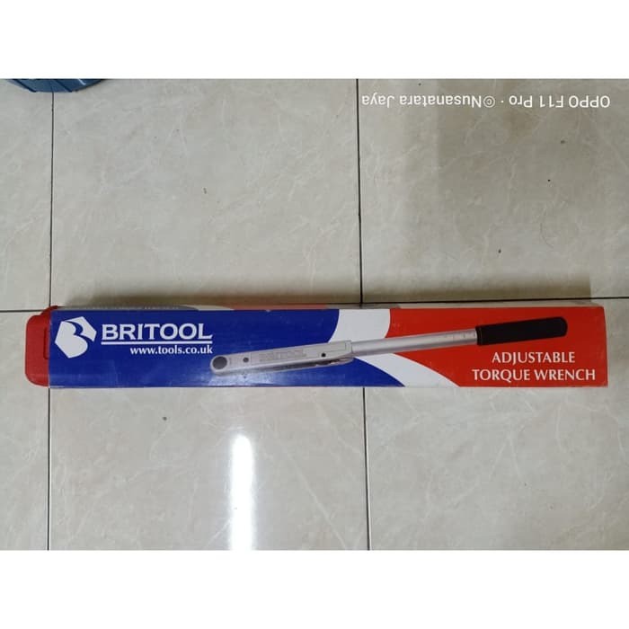 Kunci momen kunci torsi 1/2inch torque wrench EVT 2000 BRITOOL EVT2000