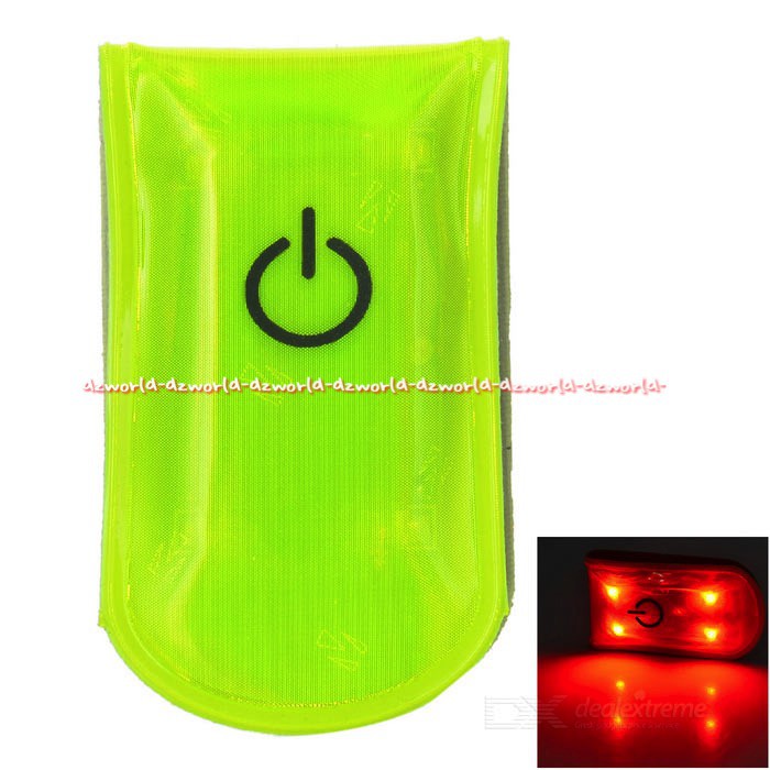 Salzmann Reflector With 4 Leds Lampu Glow In The Dark