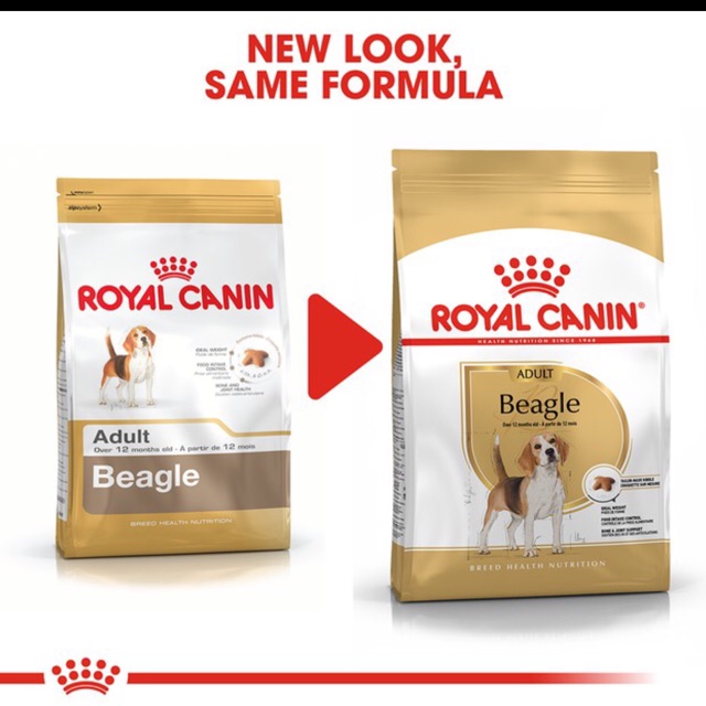 Dog Food Royal Canin Beagle Adult 3kg/Makanan anjing kering royal canin