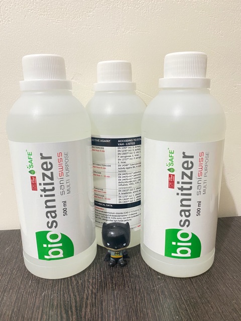 BIO SANITIZER SANISWISS DESINFECTAN MULTI PURPOSE 500 ML FOOD GRADE