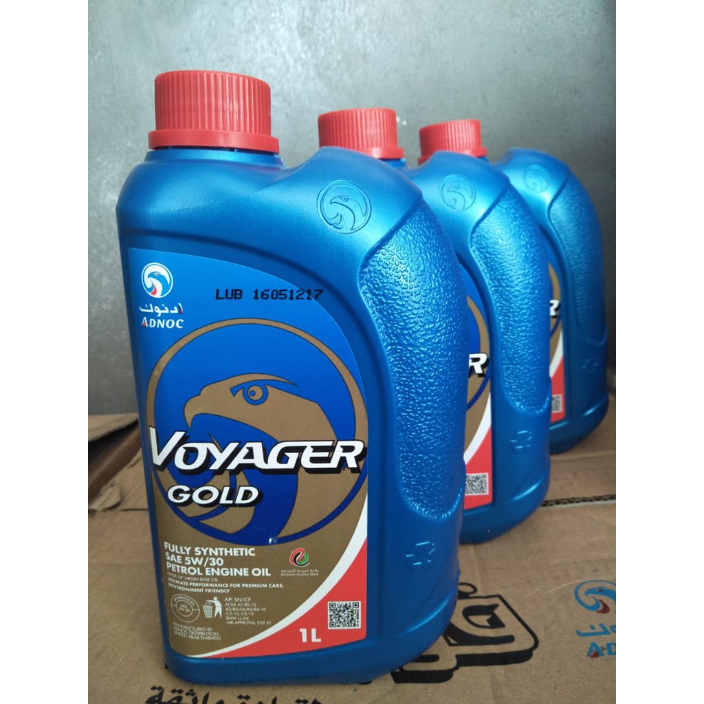 Oli Adnoc Gold 5W/30 isi 1 liter