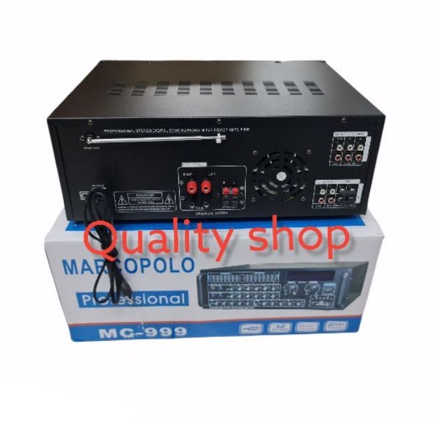 Amplifier Marcopolo Mc999 MC 999 Original Bisa buat speaker 18 in