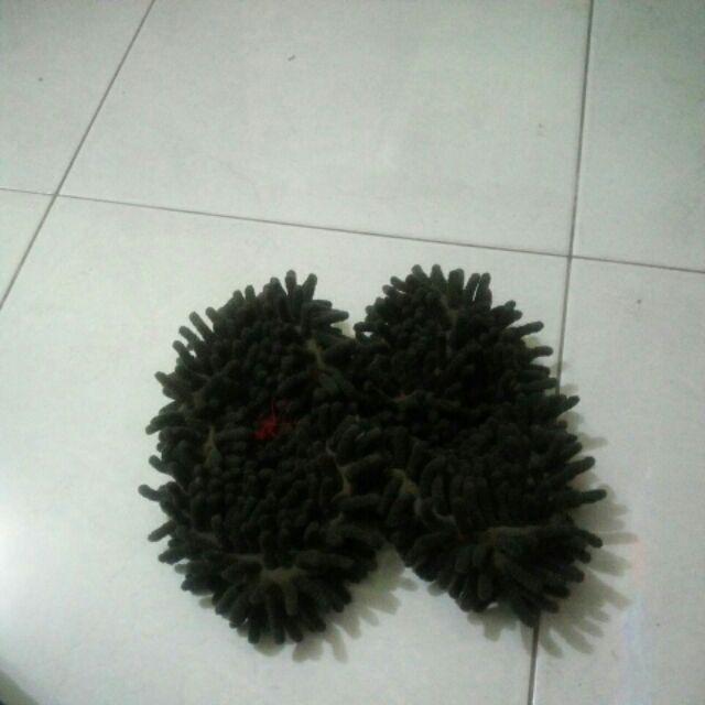 Kain Pel Sarung Kaki Micro Fiber Permbersih Lantai