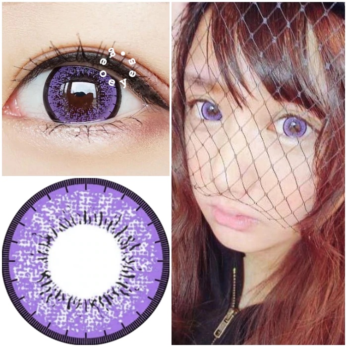 Softlens EOS Blythe Eye Violet