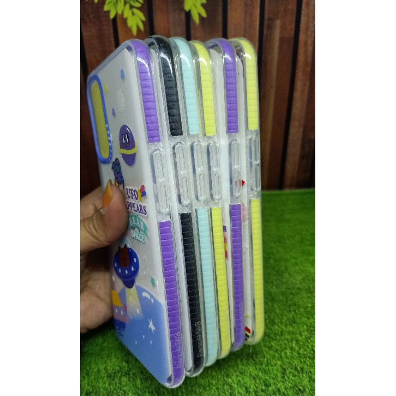 softcase gambar oppo reno 4, softcase karakter oppo reno 4