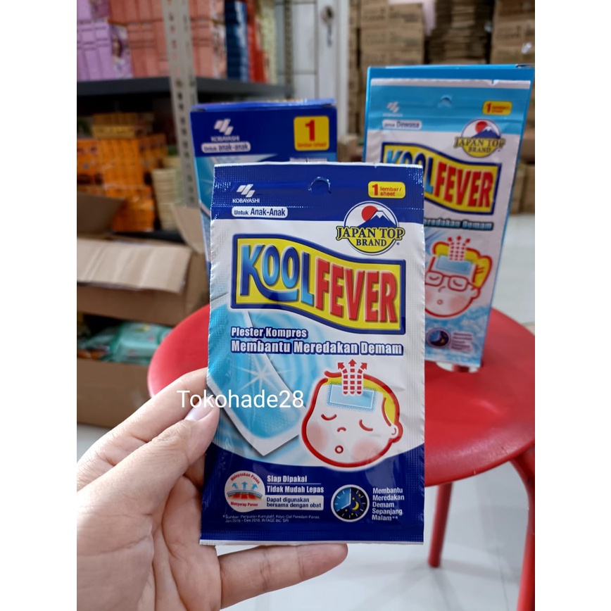 Koolfever Baby Kids Adult Plester Demam Bayi Anak Dewasa Penurun Panas Ekonomis