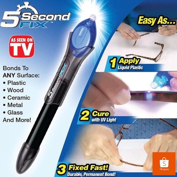 

Magic Super Glue 5 Second Fix Lem Serbaguna Ajaib Sinar UV Power Tool