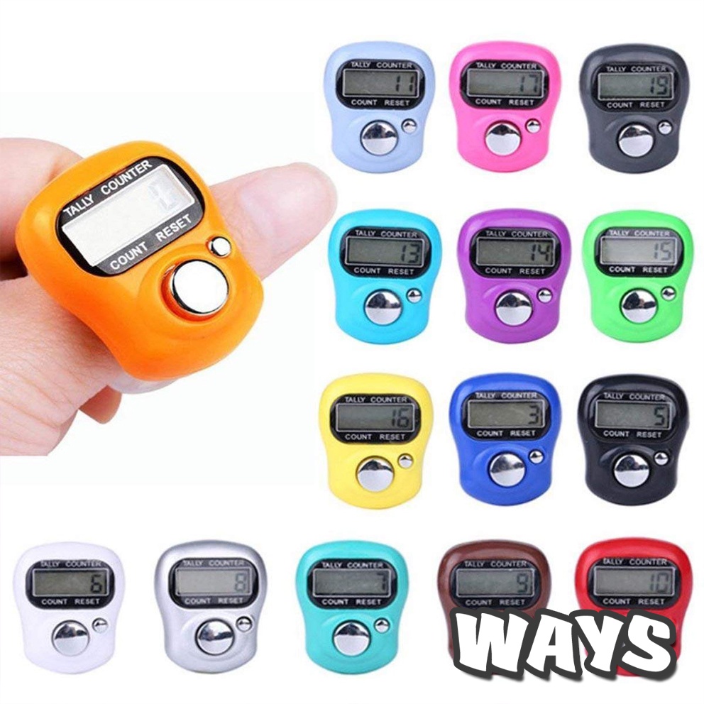 Y002 | Tasbih Digital / Mini Finger Tally Counter / Perlengkapan Sholat / Souvenir Pernikahan Haji