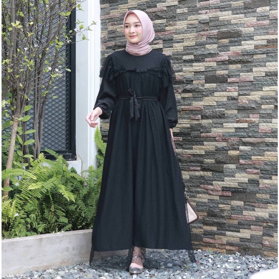 MIRA DRESS JUMBO BEST SELLER| DRESS MIX TILE PREMIUM S M L XL XXL XXXL 5L R_PROJECT