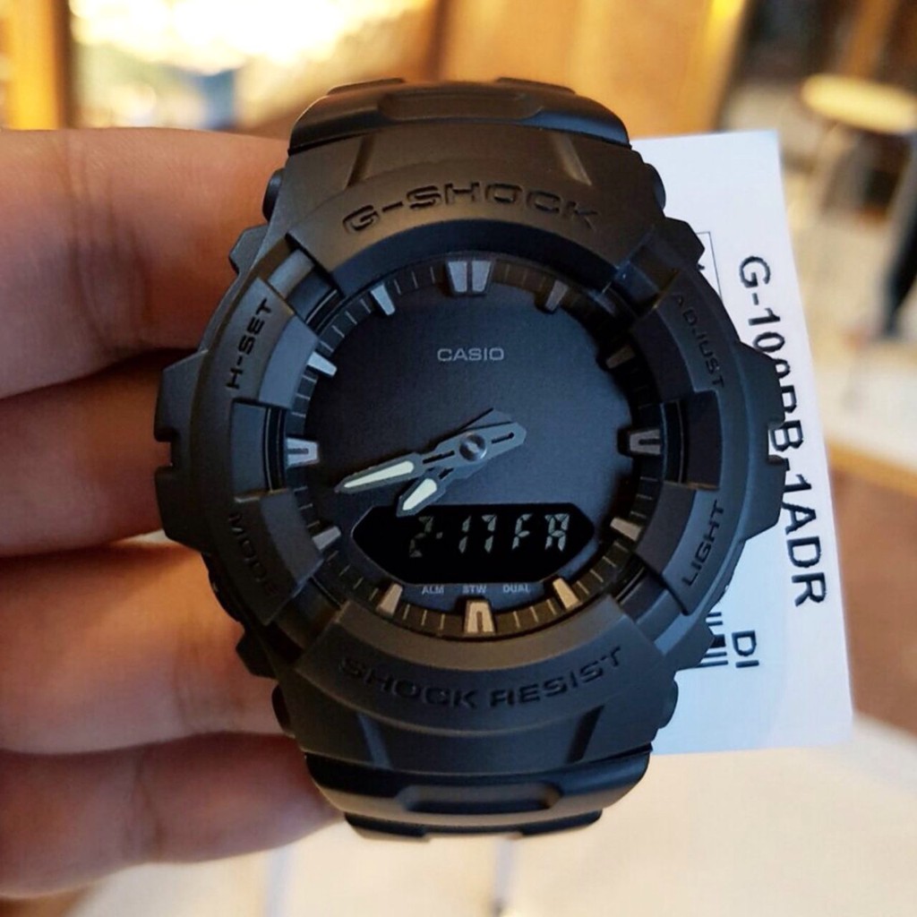 Casio G  Shock  G  100BB Original  Jam  Tangan Pria Strap 