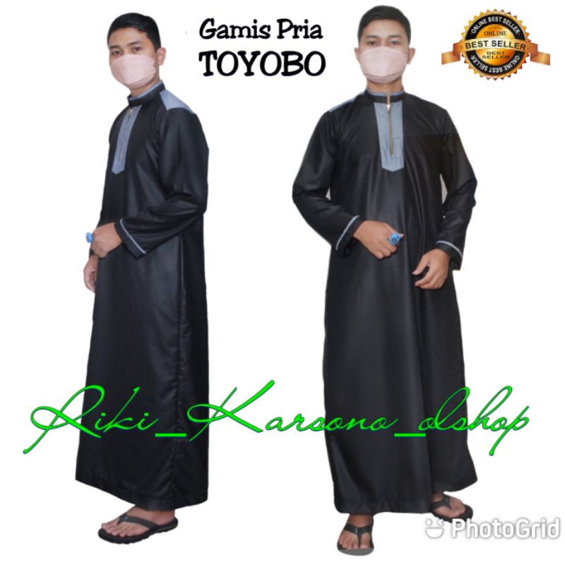 GAMIS PRIA kombinasi warna TOYOBO Premium