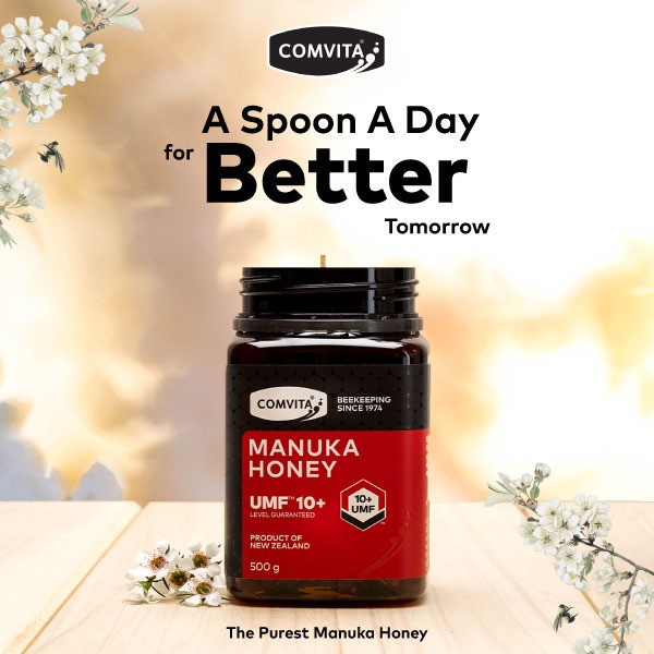 Comvita Manuka Honey UMF 10+ 500gr Madu Murni Alami 10+ UMF Original WHS