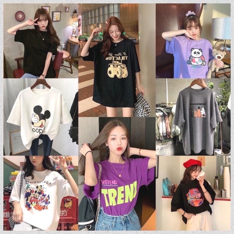 [LUXE.DLABEL]- OVERSIZE TEE |Kaos oversize wanita premium kaos big size kaos korean oversize tee