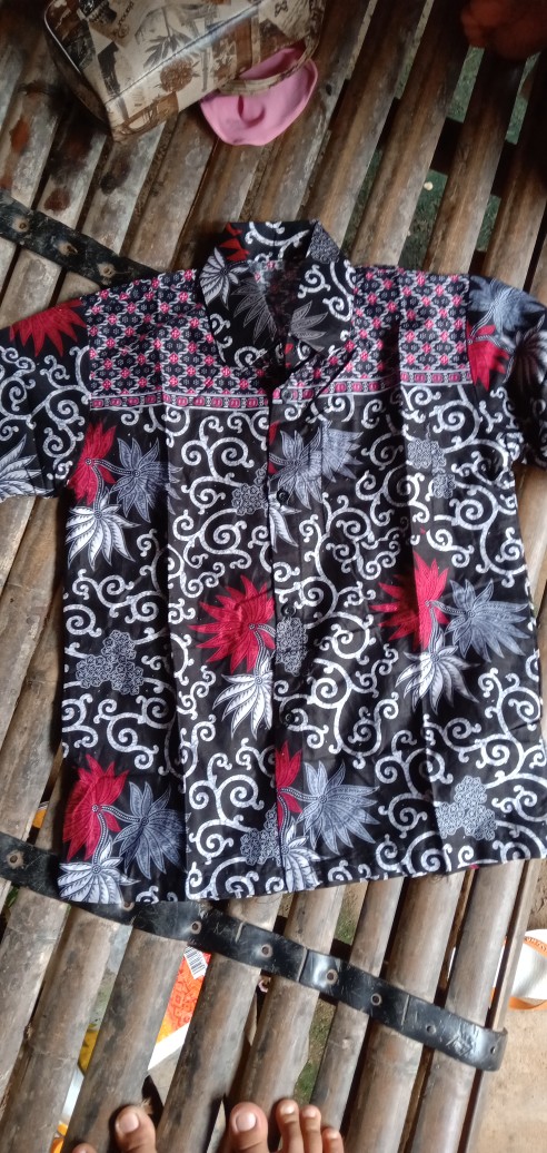 Baju Batik Anak Laki Laki Umur 1-12 Tahun Terbaru / Atasan Hem Kemeja Lengan Pendek Anak Cowok Murah