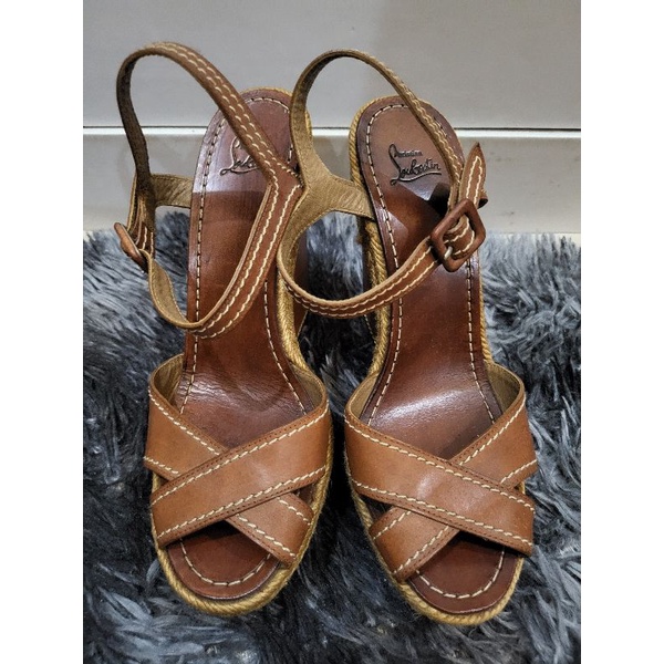 Louboutin shoes preloved size 38