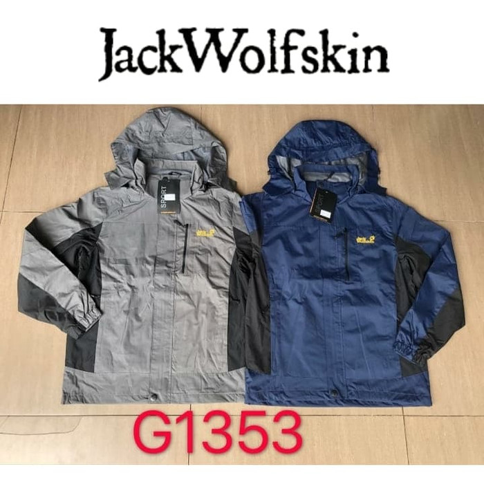 Jaket Gunung Jack Wolfskin Murah Waterproof / Jaket Outdoor Jws Import