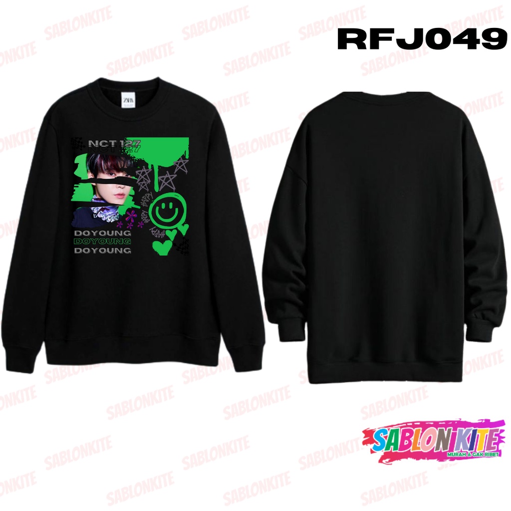 MURAH!!! HOODIE SWEATER NCT 127 DOYOUNG STICKER PAINT RFJ049