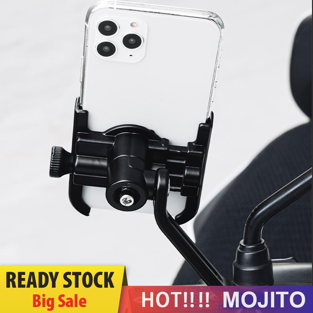 Bracket Penyangga Handphone Dengan Model Dapat Berputar 360 Untuk Sepeda / Motor