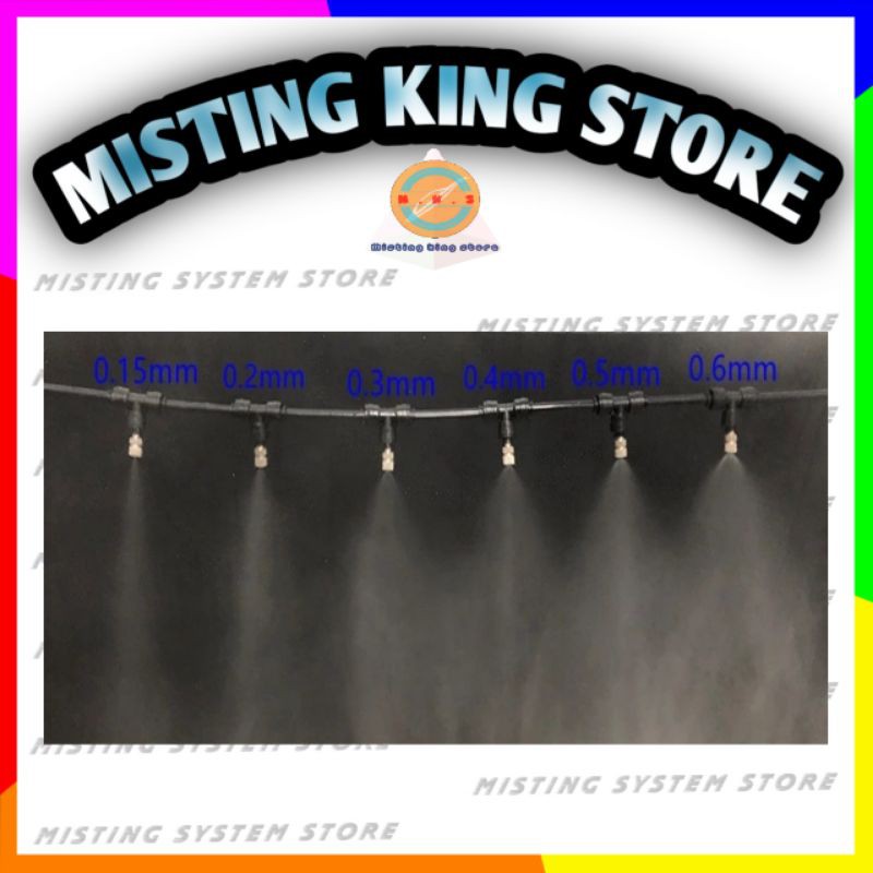 PAKET MISTING 10 TITIK 80 PSI 100 PSI SINGLE PUMP ORIGINAL SINLEADER 12V MISTING NOZZLE ALAT SIRAM