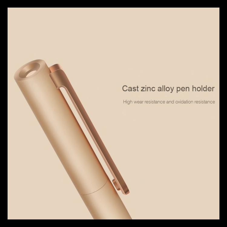 

Terlaris Xiaomi Mi Jia Metal Signature Pen Pulpen - 100% Original - Emas Keren