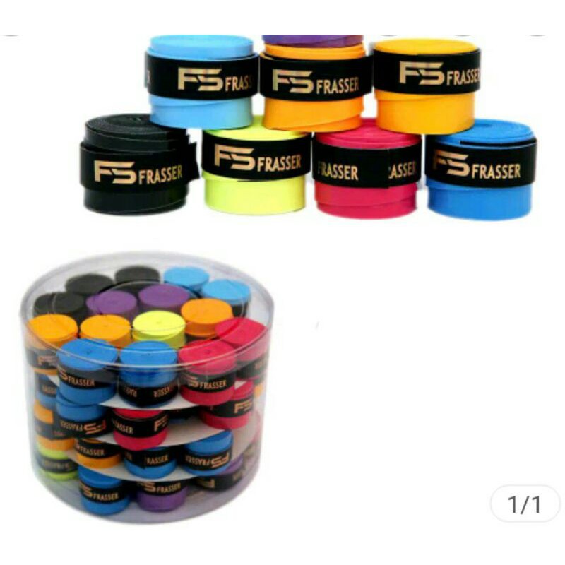 Grip raket bulutangkis frasser karet polos