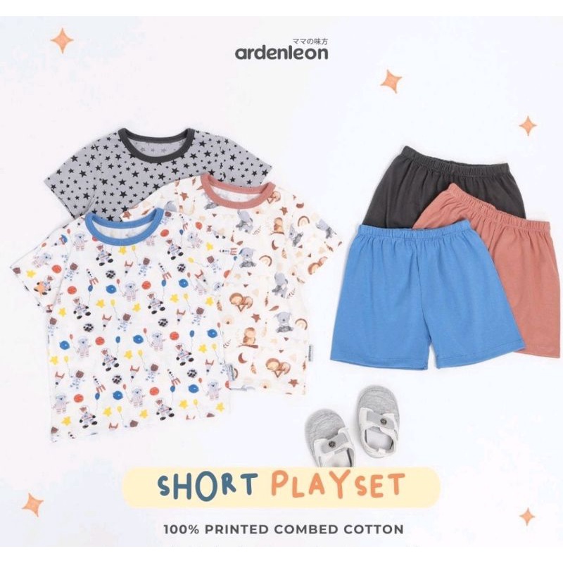 ARDENLEON Unisex Short Playset (Astronot, Owl, Star)