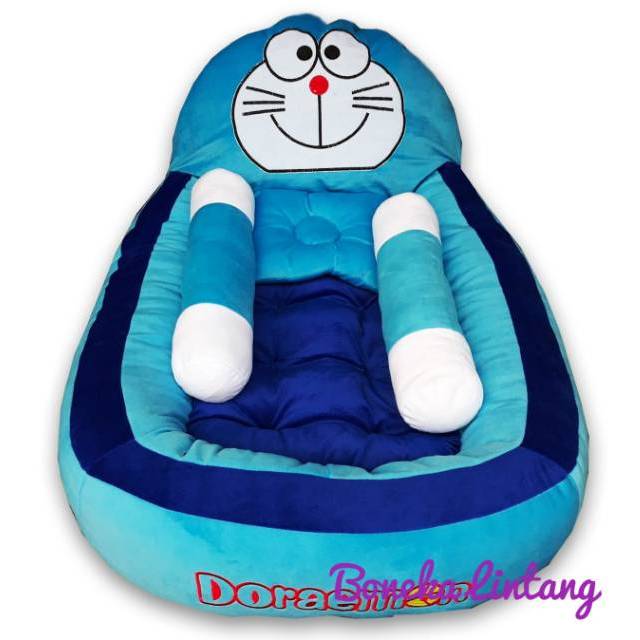 Kasur Bayi Plus Bantal Guling Karakter Doraemon