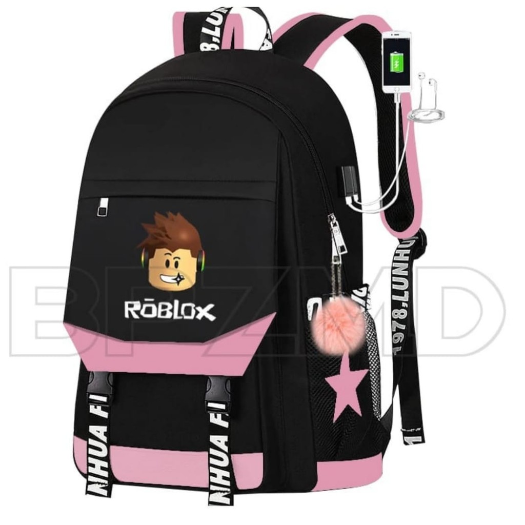 TAS RANSEL ANAK PEREMPUAN / LAKI-LAKI MOTIF ROBLOX NEW / TAS RANSEL ANAK / TAS RANSEL MURAH