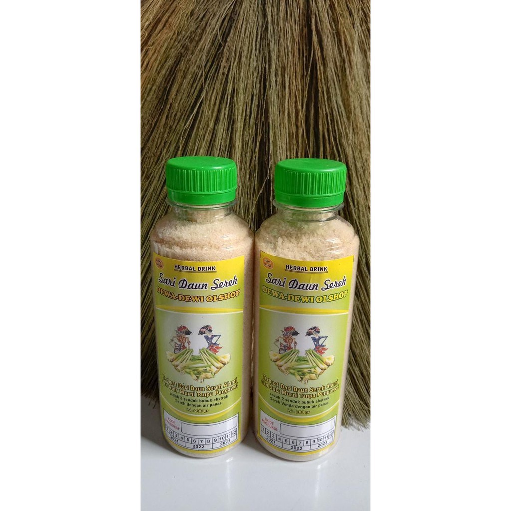 

Minuman herbal instan sari daun sereh