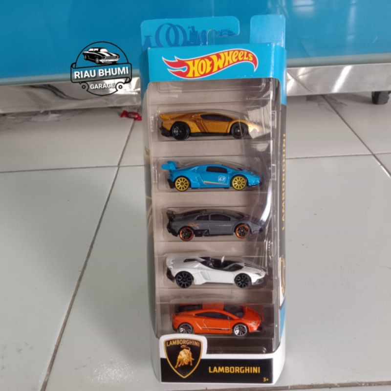 Hot Wheels Lamborghini Set 5pack