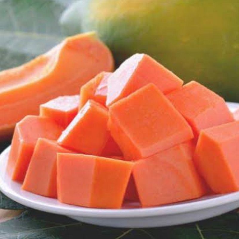 

Pepaya California potong siap makan dalam cup 400ml