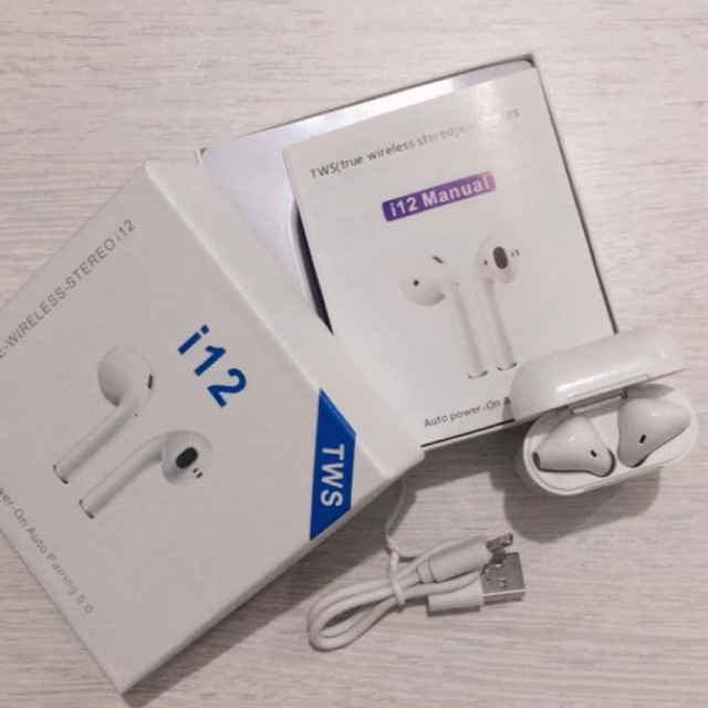 EARPHONE WIRELESS i12 TWS