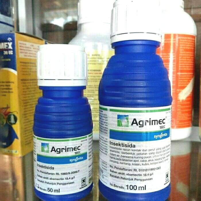 AGRIMEC 50 ML OBAT HAMA PATEN PLUS DAUN KERITING, AGRIMEC 50 ML, ASLI DAN PATEN