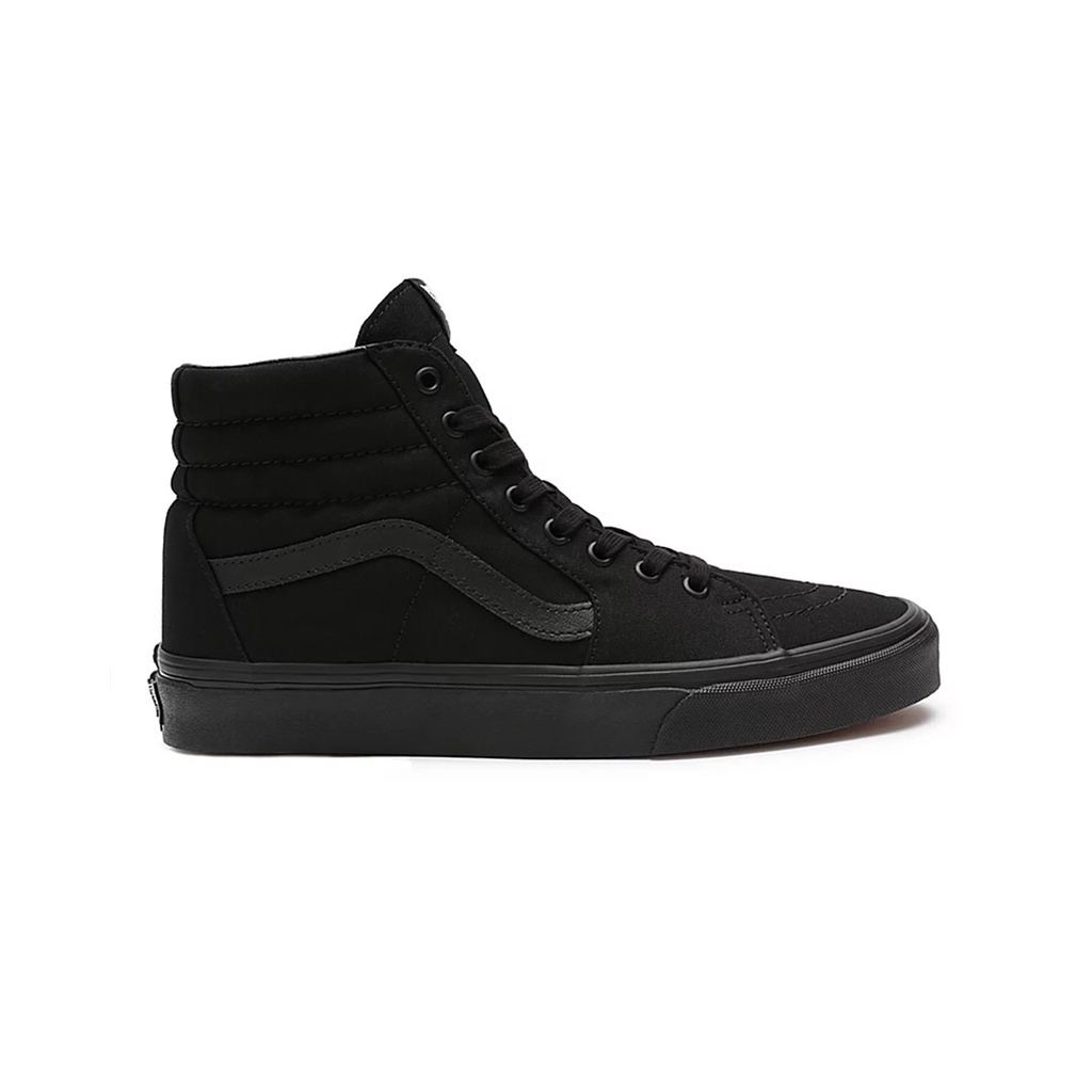 SEPATU VANS OFF THE WALL | SK8 HI BLACK BLACK