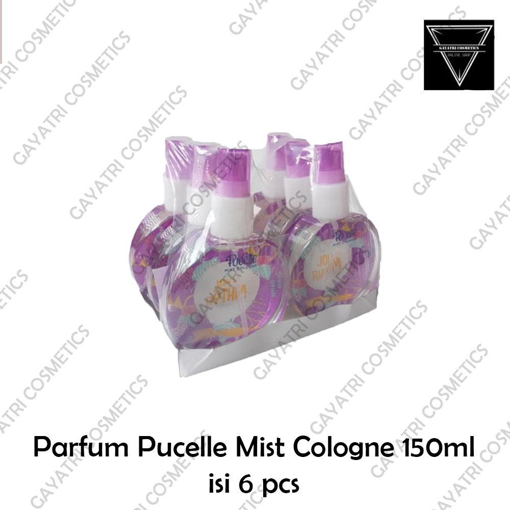 Parfum Pucelle Mist Cologne 150ml isi 6 pcs