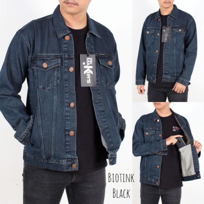 JAKET JEANS AMERICA STYLE ORIGINAL OUTERWEAR PRIA OUTFIT DENIM KEREN MILINIAL DEWASA