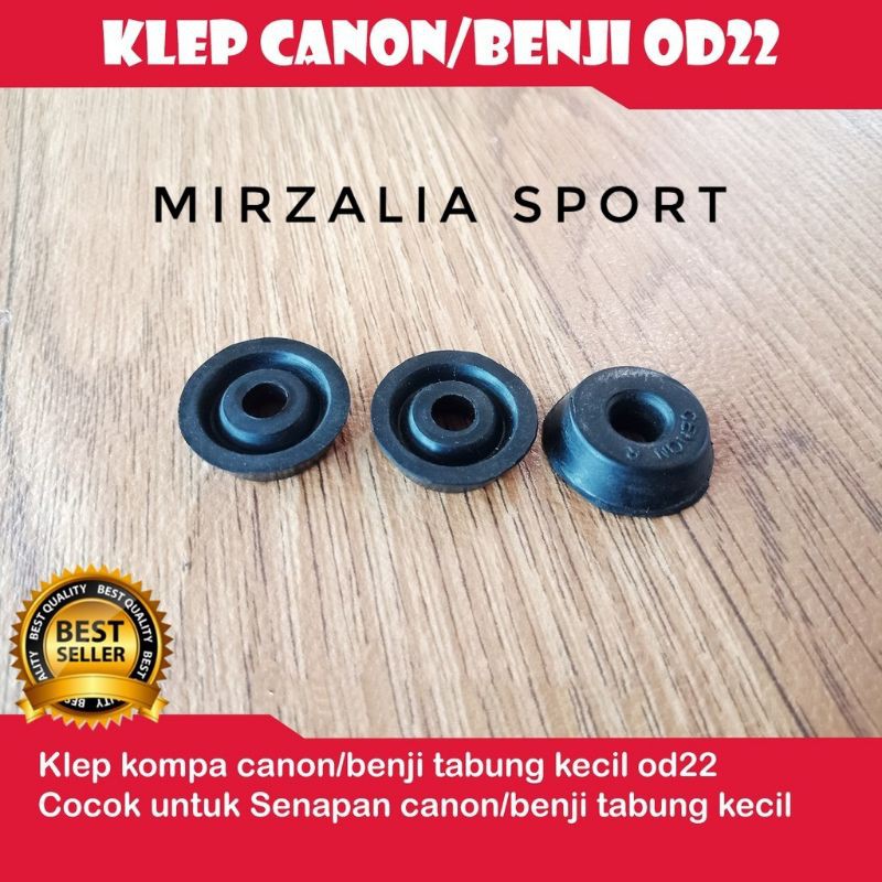 Karet pompa canon Lubang OD22 - Klep pompa canon OD22 - Klep pompa - Benji Od22