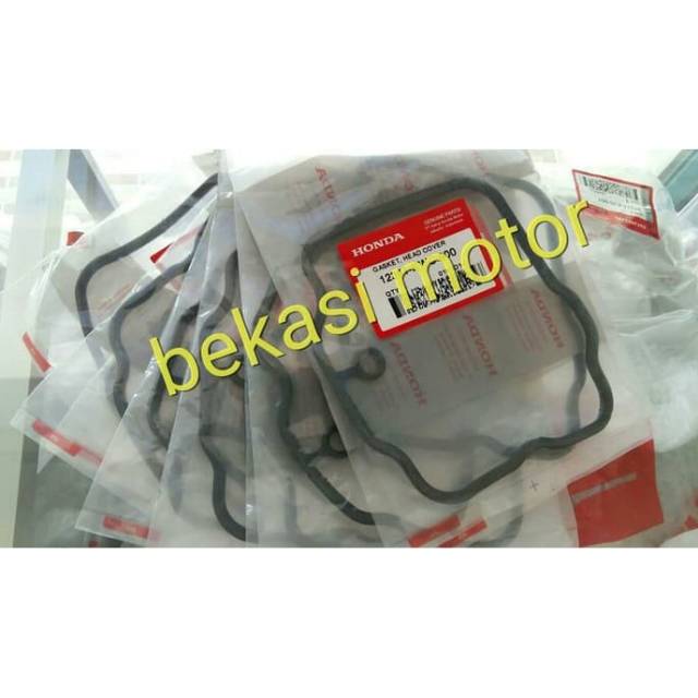 paking packing gasket karet cover head honda CS1 / sonic 125 original 12391-KWC KGH