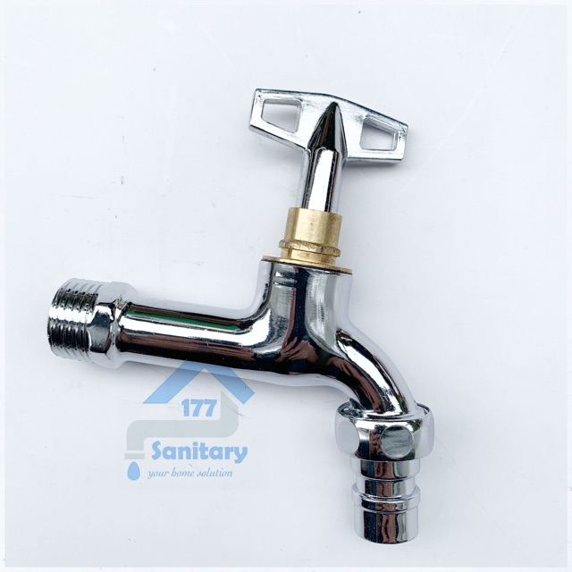 Kran air taman KUNCI - keran air taman murah yang bisa dikunci garden faucet lepas copot faucet lock  /H18