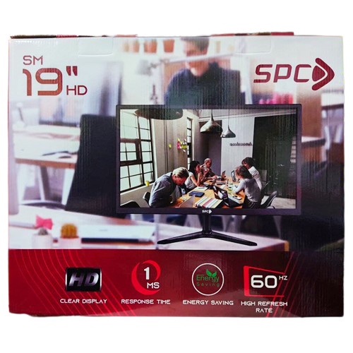 Monitor LED SPC SM-19HD 19 Inch VGA HDMI Garansi Resmi