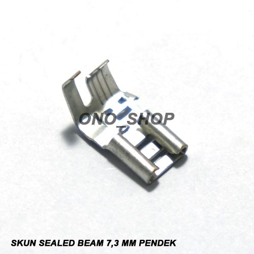 Skun Sealed Beam 7.3 Mm Pendek ( 100 Pcs )