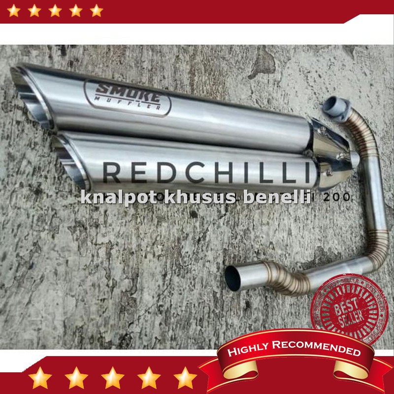 Diskon Knalpot Benelli Motobi 200 Efi - Knalpot Benelli Motobi 200 Evo Promo