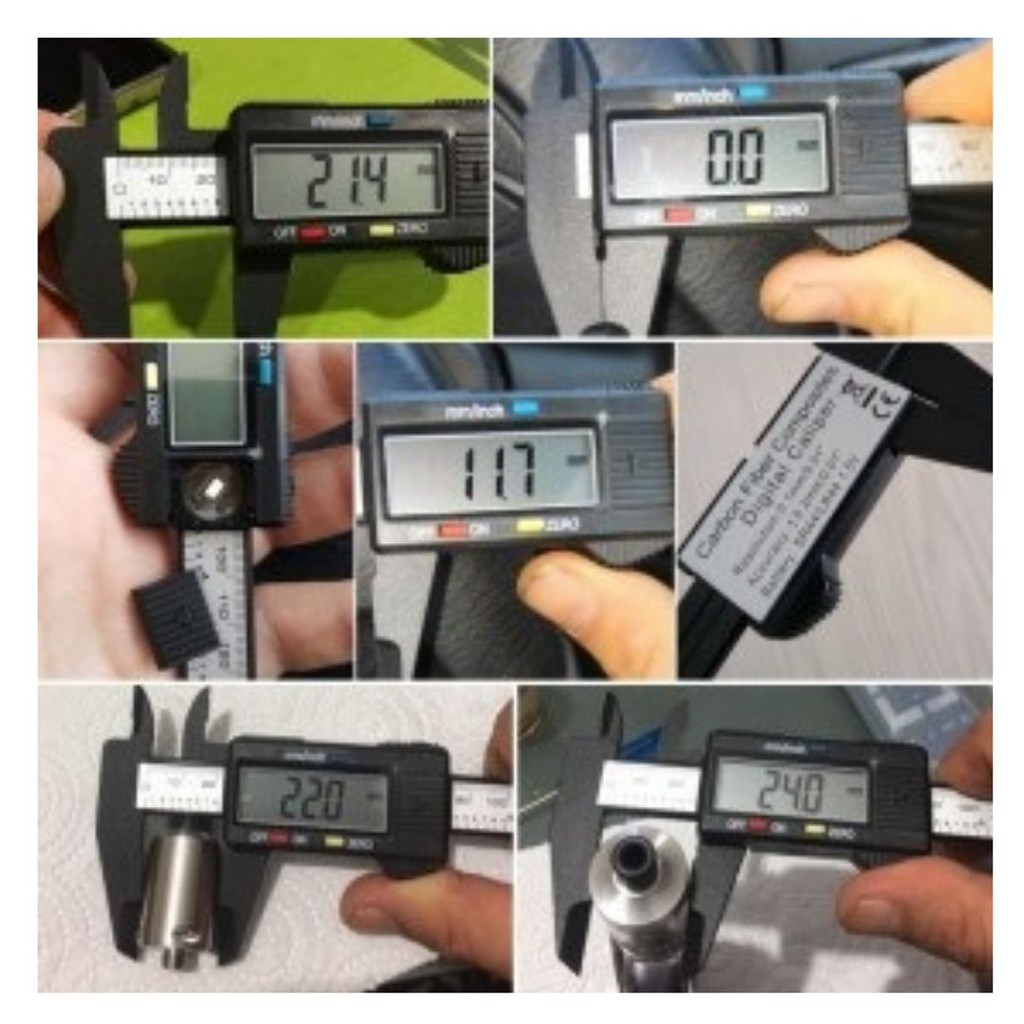 Alat Ukur Jangka Sorong Caliper Sigmat Digital LCD Screen Vernier 111147