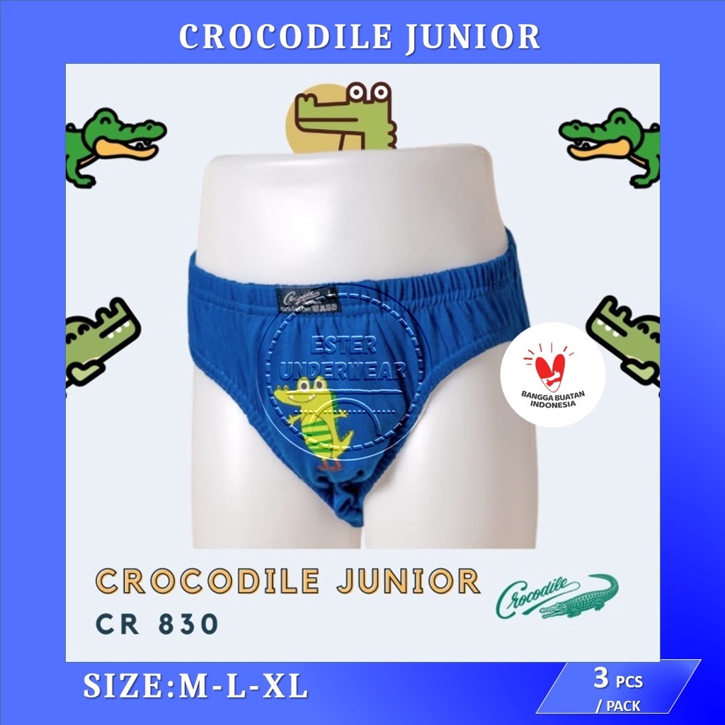 Celana Dalam Anak CROCODILE 830 KIDS ISI 3