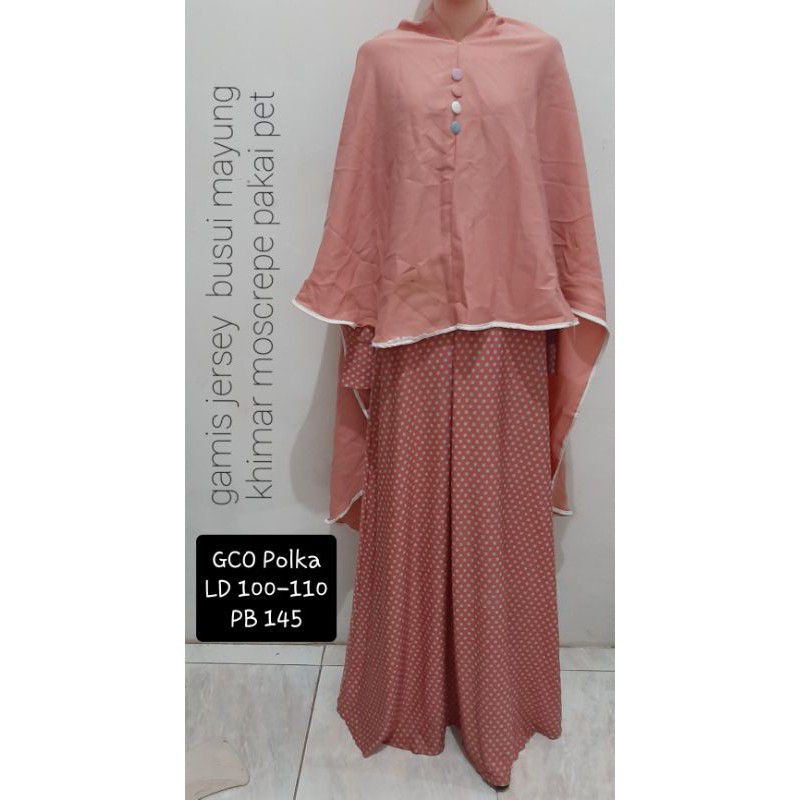 Gamis Syari Set PL